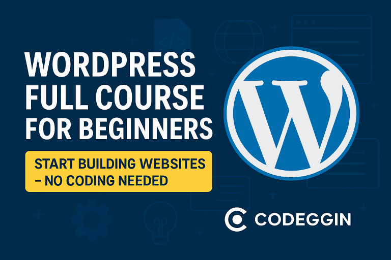 WordPress Full Course for Beginners